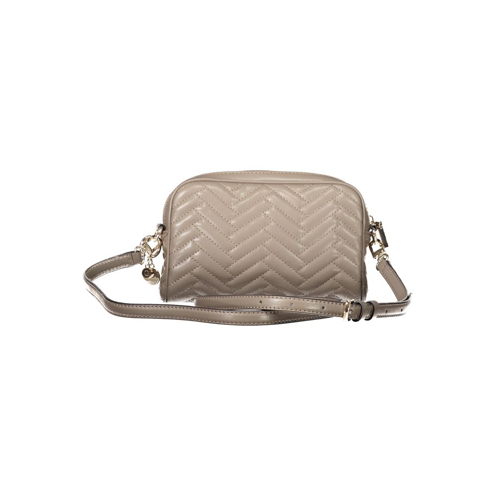 Brown Polyethylene Women Handbag