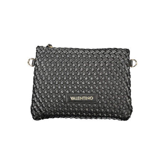 Black Polyethylene Women Handbag