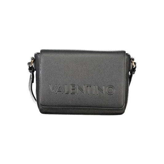 Black Polyethylene Women Handbag