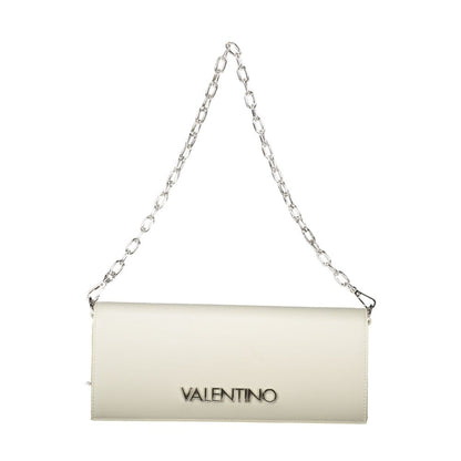 White Polyethylene Women Handbag