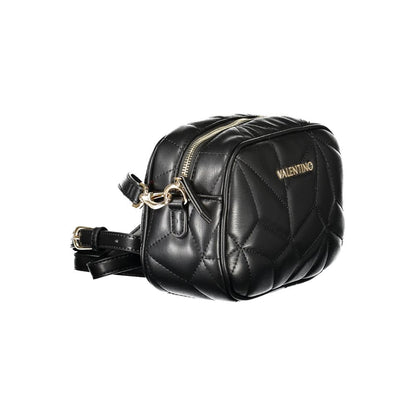Black Polyethylene Women Handbag