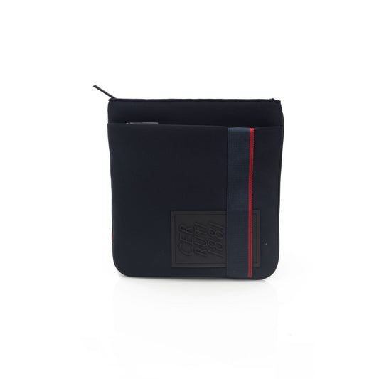 Bolso bandolera de poliéster azul para hombre