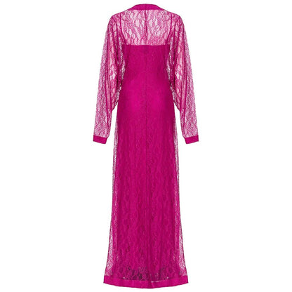 Purple Nylon Dress