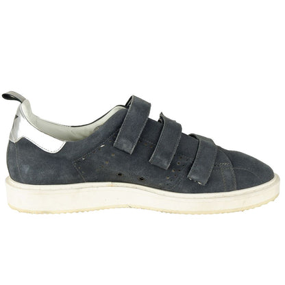 Gray Calfskin Sneaker