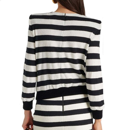 Striped Jersey Top