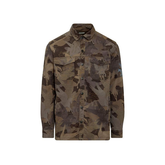 Camouflage Cotton Shirt