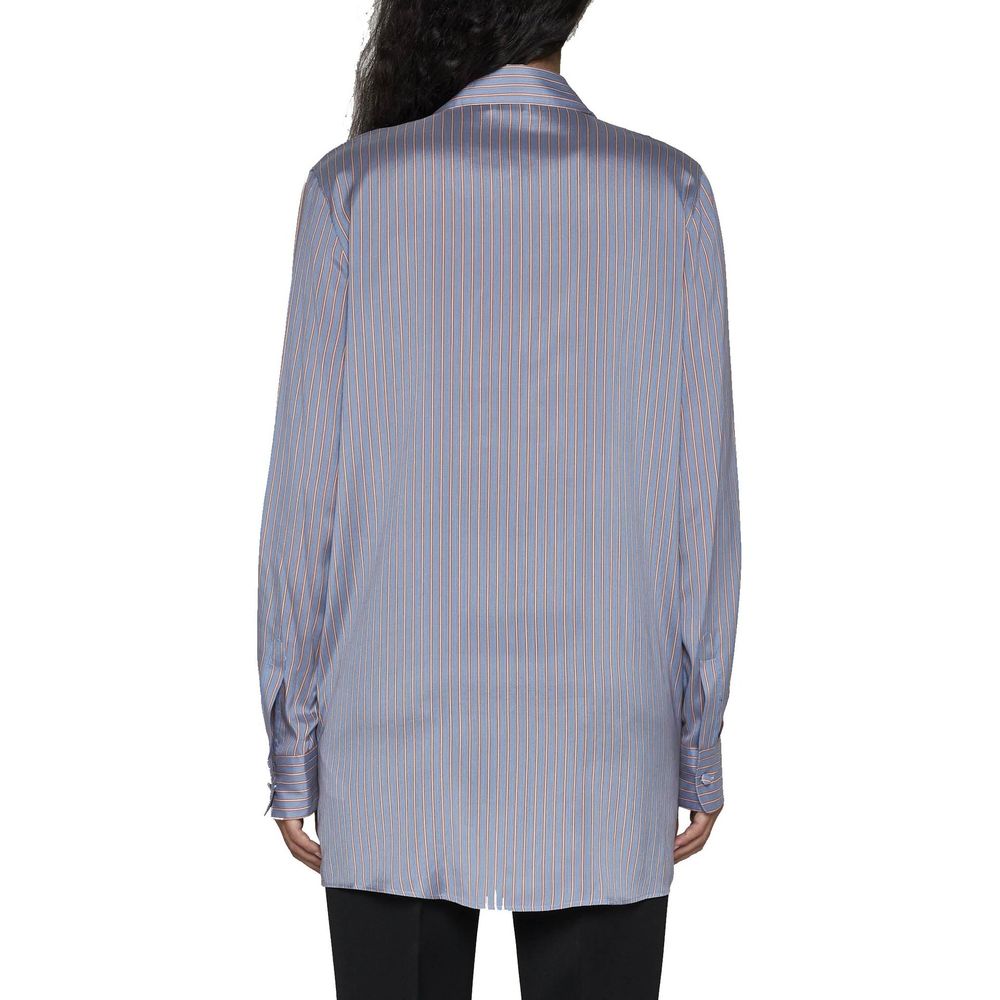 Striped Silk Shirt