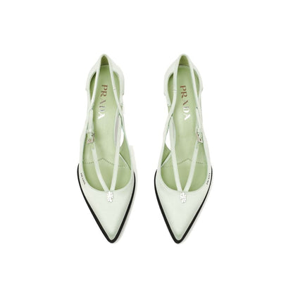 Cut-Out Satin Pumps