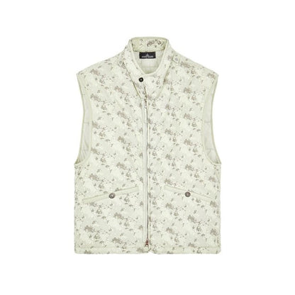Printed Brushed Gilet