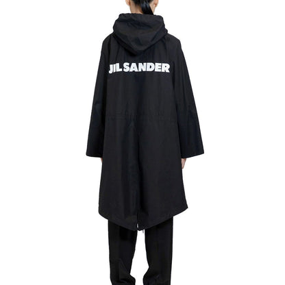 Mid-Length Cotton Hooded Parka