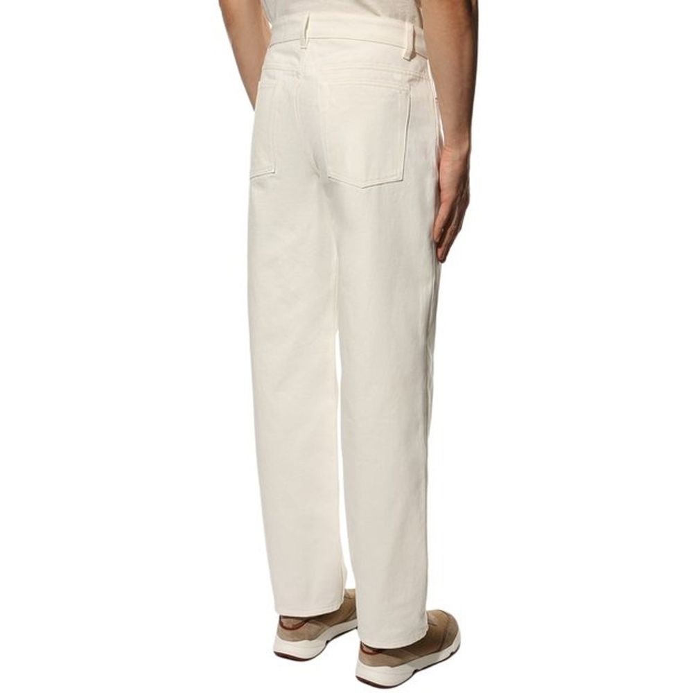 Regular-Fit Denim Trousers