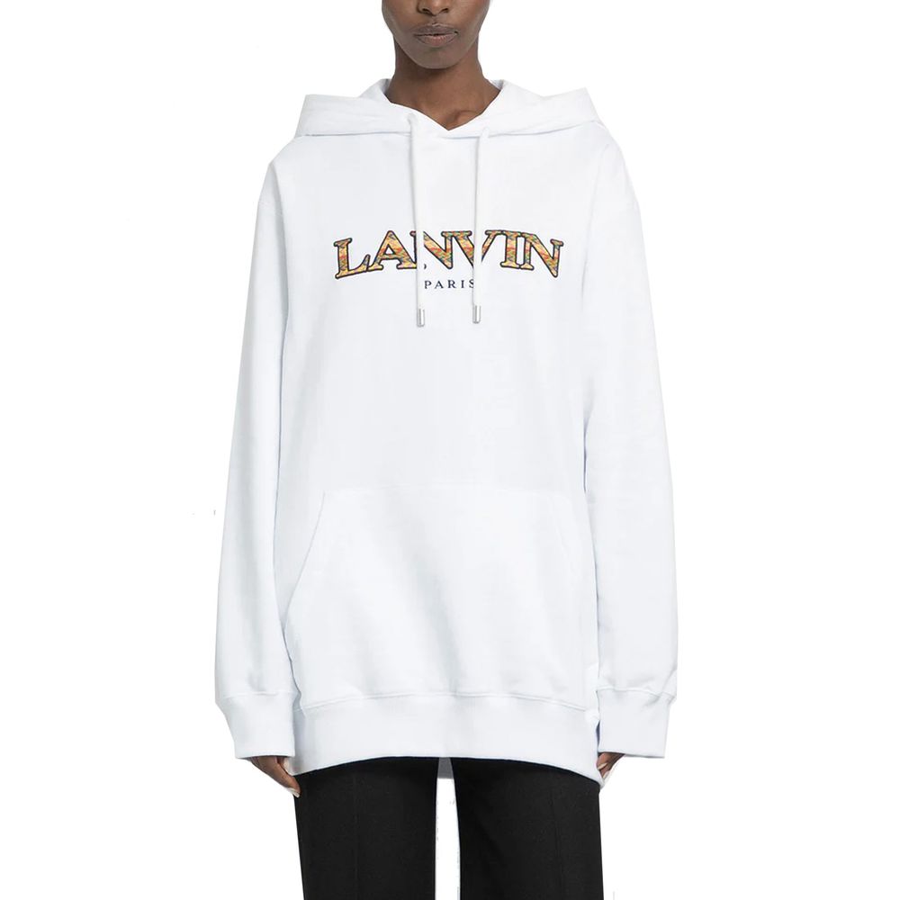 Oversized Logo Hoodie Sweatshirt