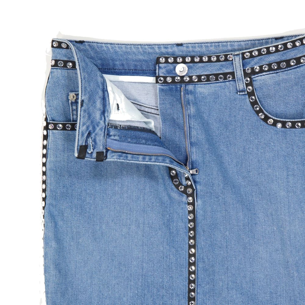 Cotton Denim Skirt