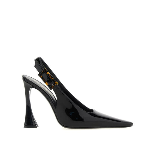 'Dune' Leather Slingback Pumps
