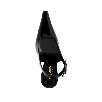 'Dune' Leather Slingback Pumps
