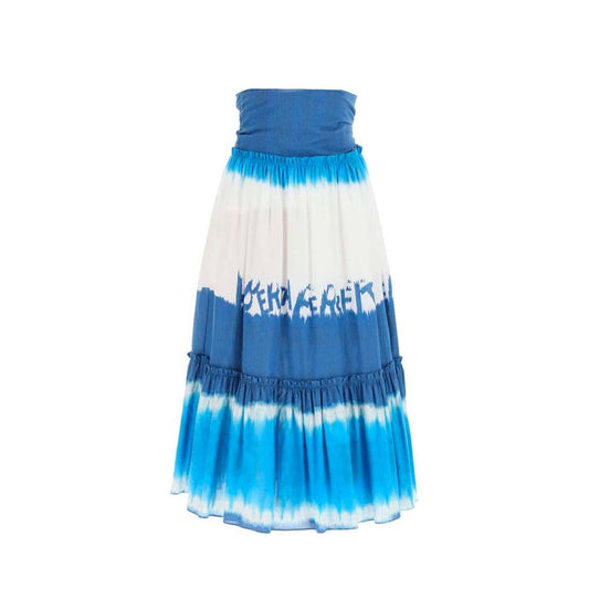 Tie Dye Midi Skirt