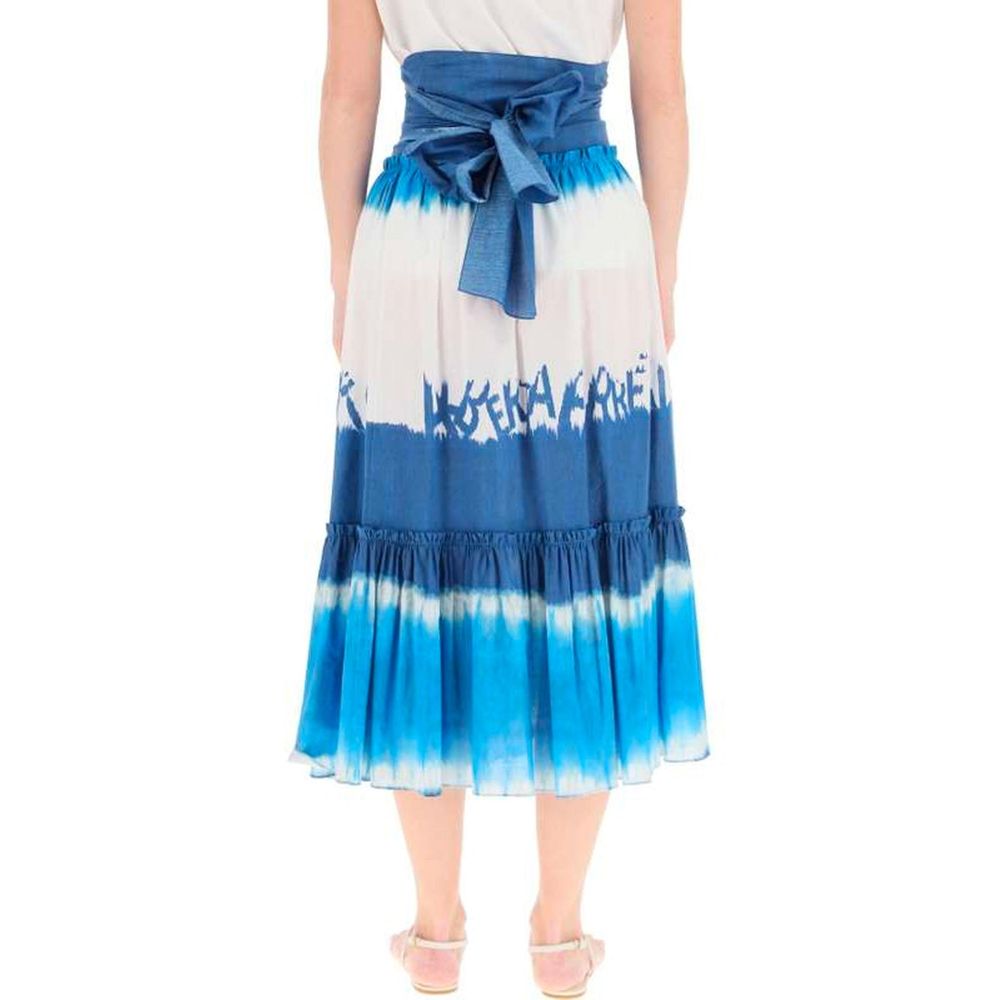 Tie Dye Midi Skirt