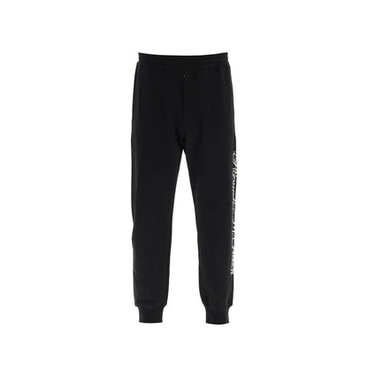 Logo Cotton Pants