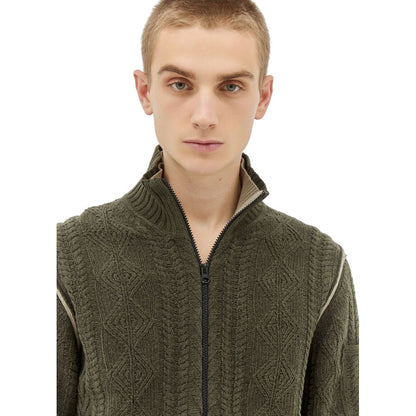 Green Cotton Sweater
