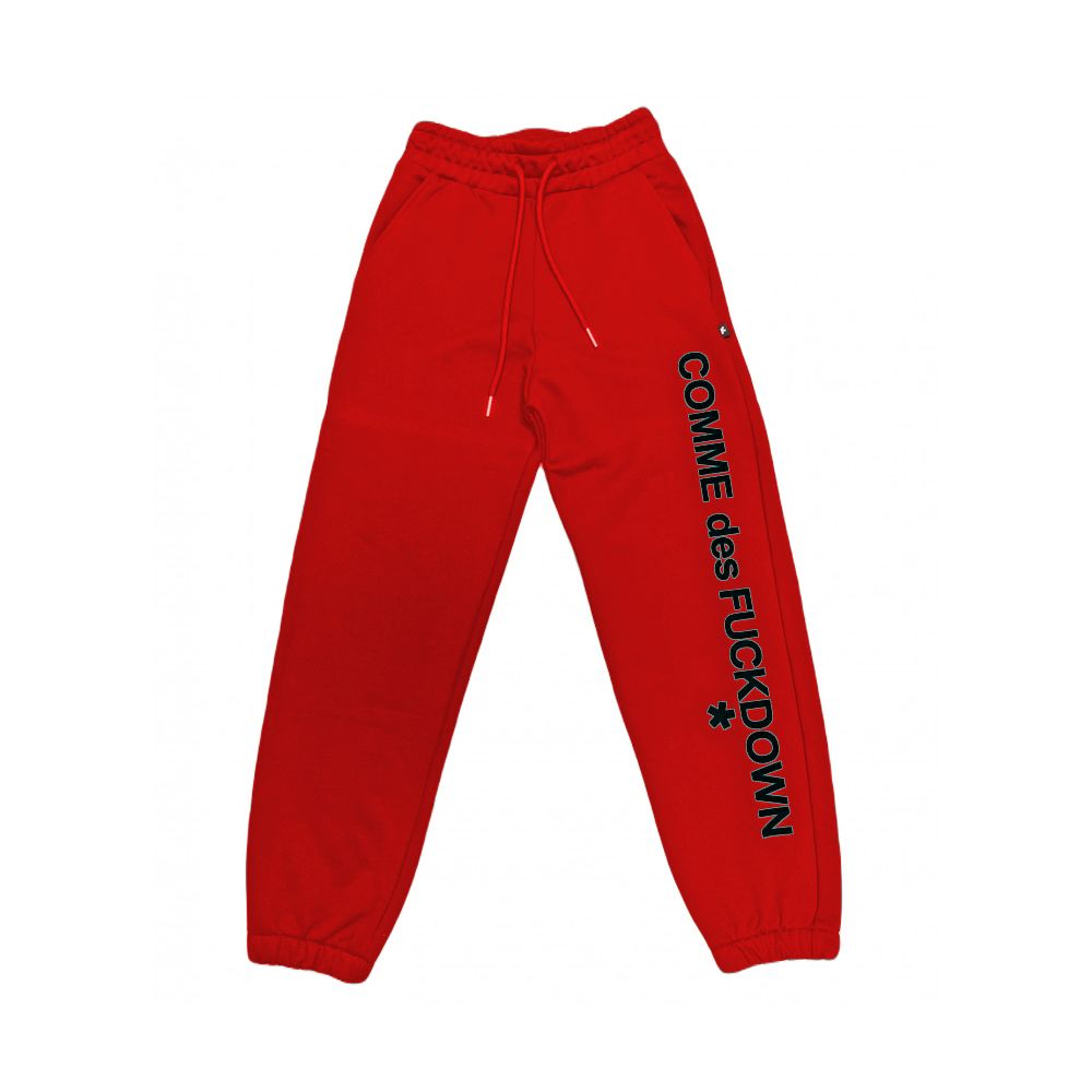 Red Cotton Jeans & Pant