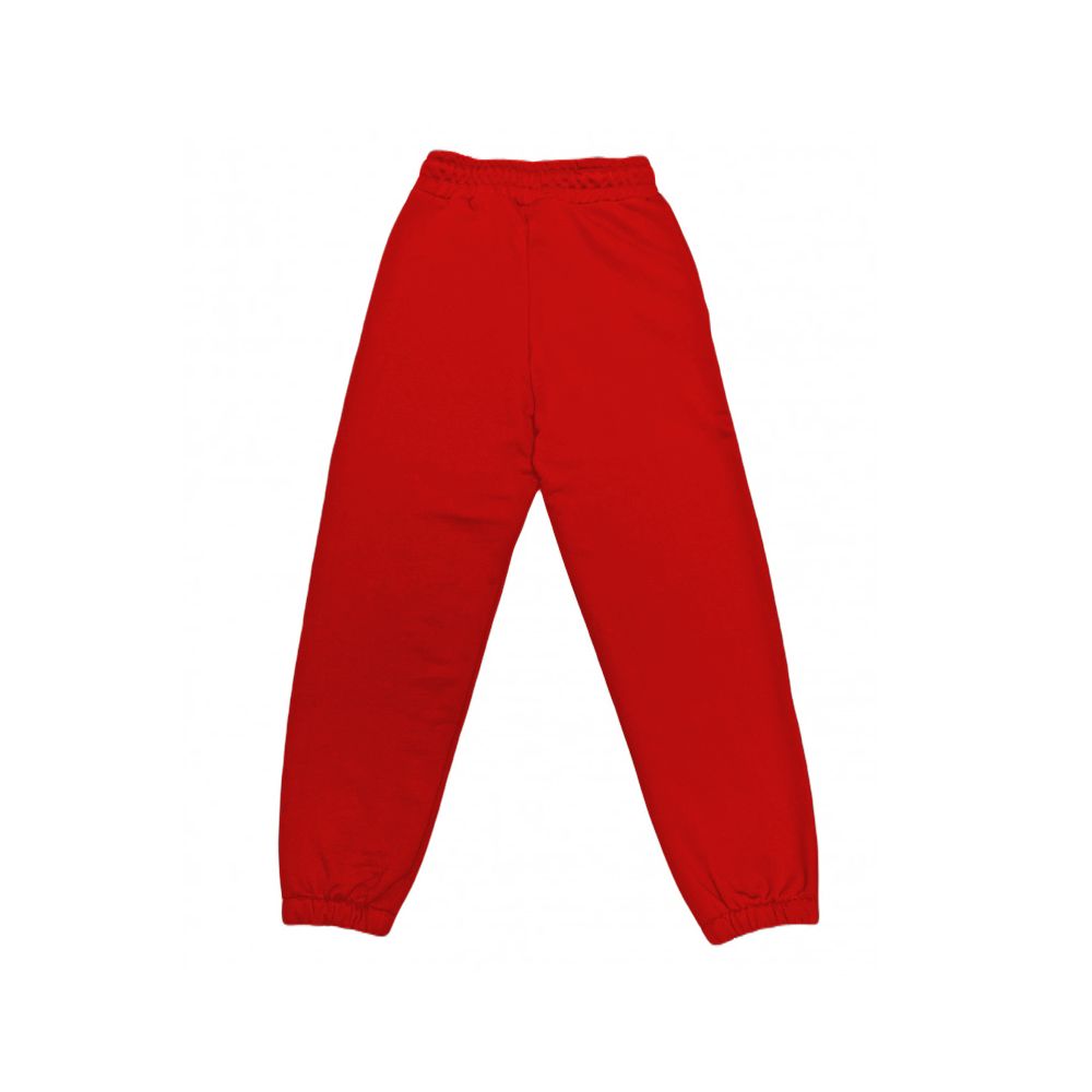 Red Cotton Jeans & Pant