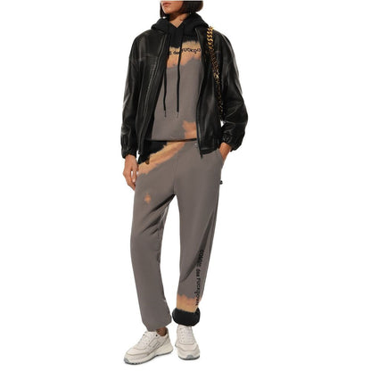 Gray Cotton Jeans & Pant