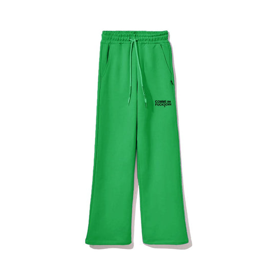 Green Cotton Jeans & Pant