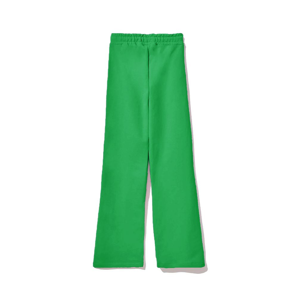 Green Cotton Jeans & Pant