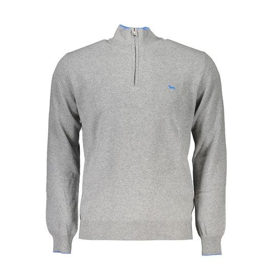 Gray Fabric Sweater