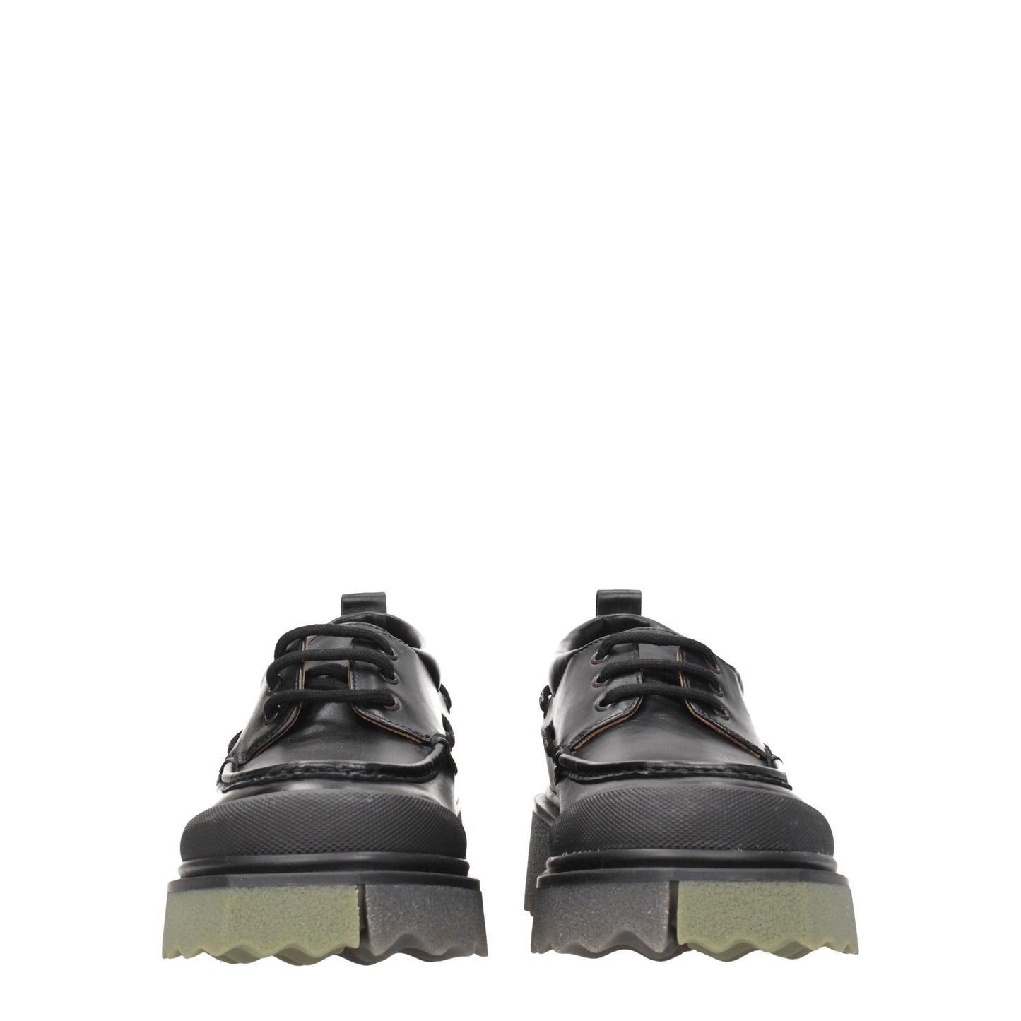 Black Leather Slip-On Loafers