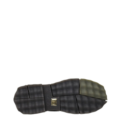 Black Leather Slip-On Loafers