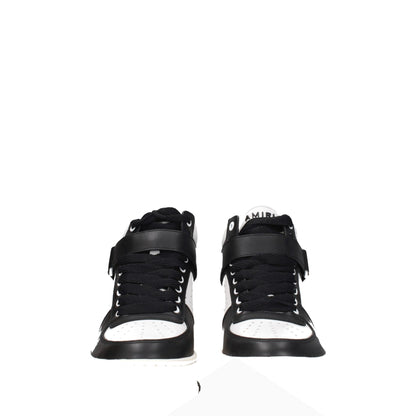 Black Leather High Tops