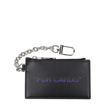Black Leather Wallets