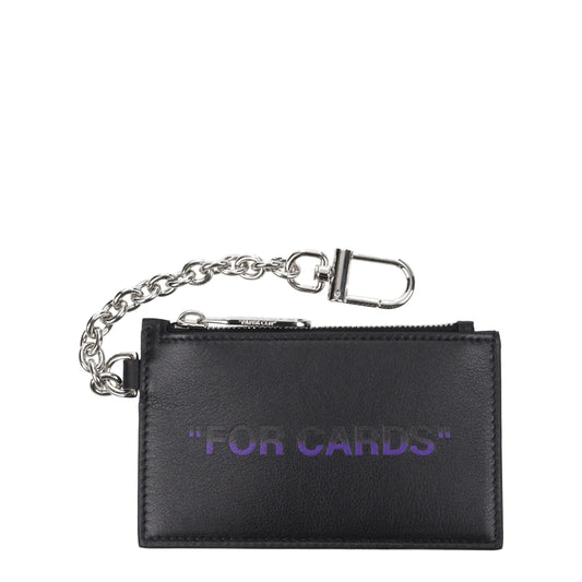 Black Leather Wallets