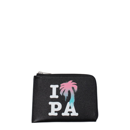 Black Leather Cardholders