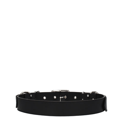 Black Leather Belts