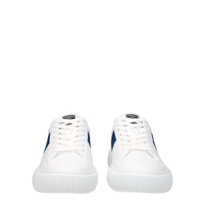 White Leather Low Tops