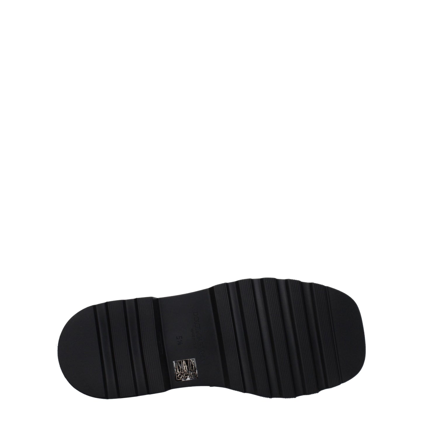 Black Leather Slip-On Loafers