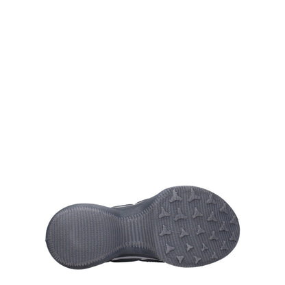 Gray Fabric Athletic Sneakers