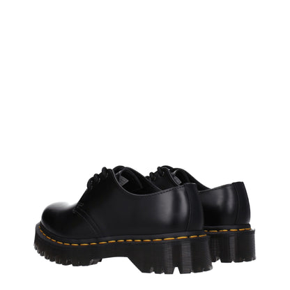 Black Leather Oxfords And Derbies