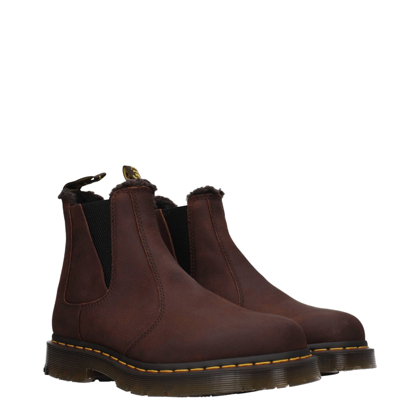Brown Leather Ankle Boots