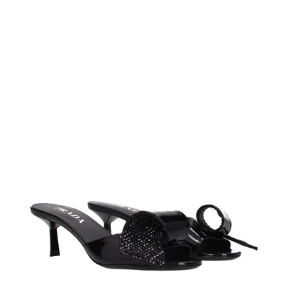 Black Leather Sandals