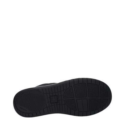 Black Fabric Low Tops