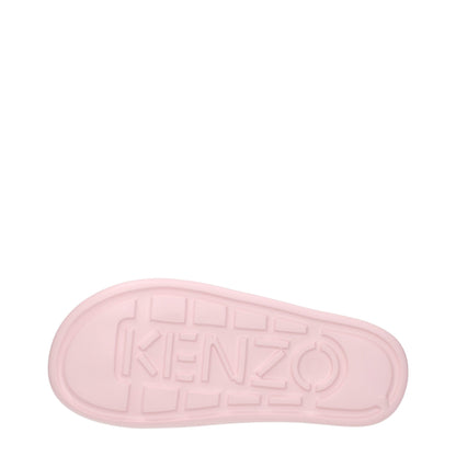 Pink Cotton Slippers Sandals