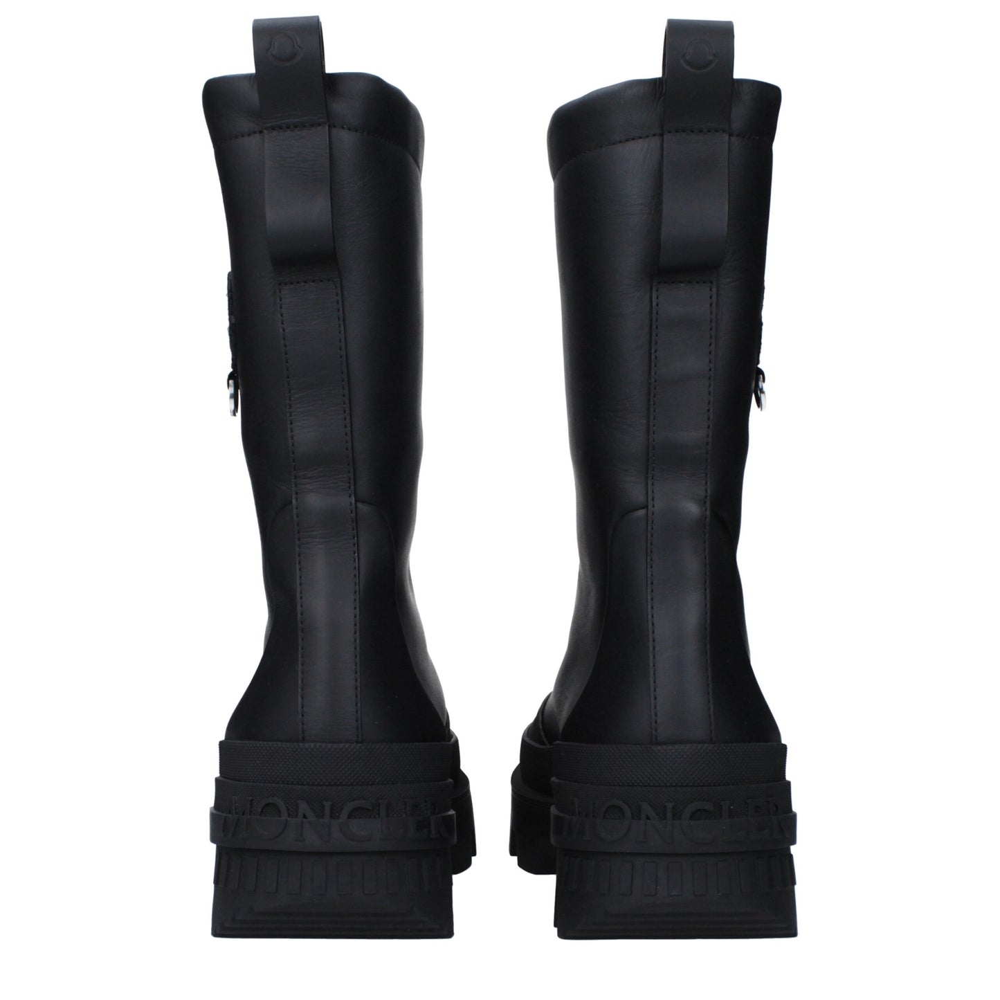 Black Leather Ankle Boots