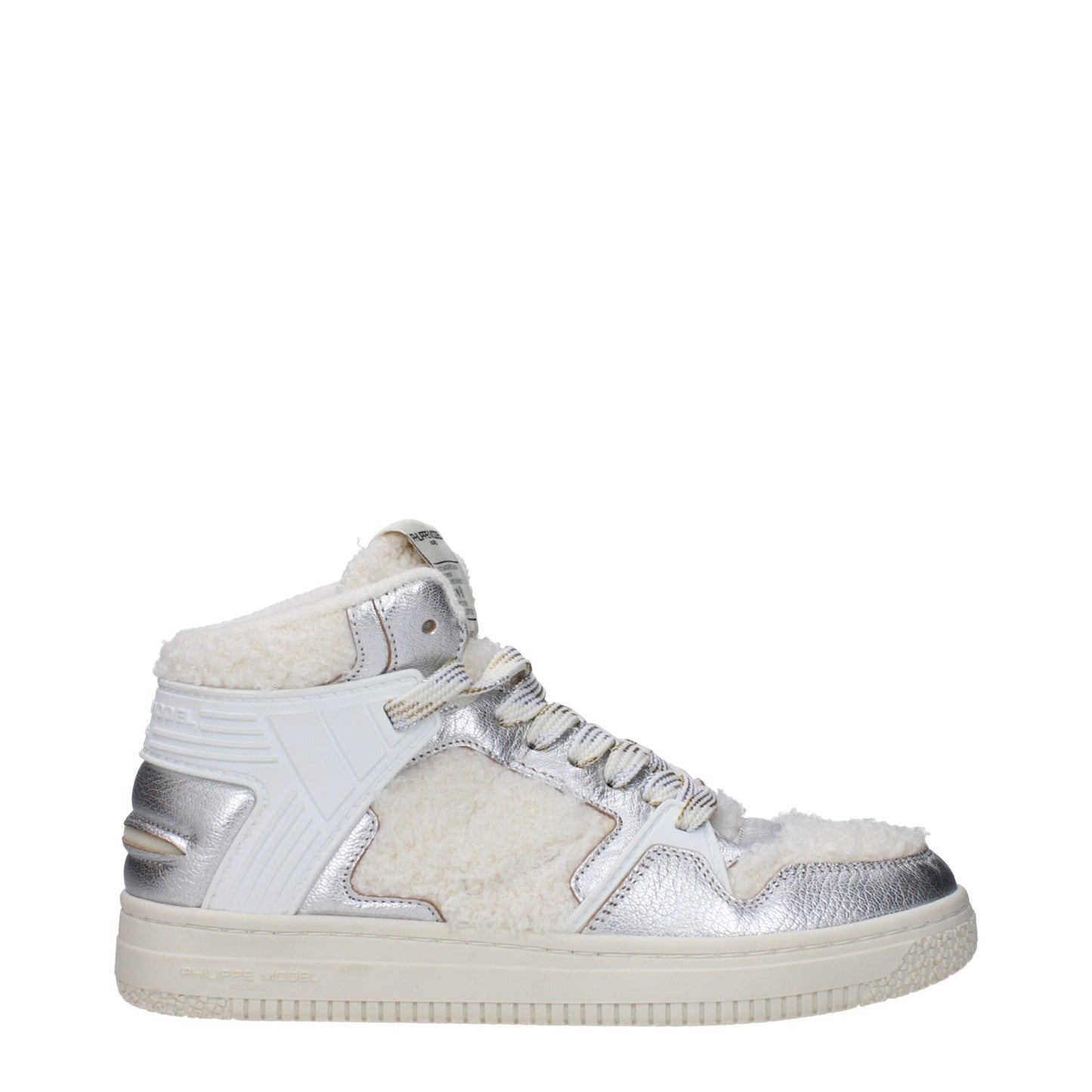 Gray Leather High Tops