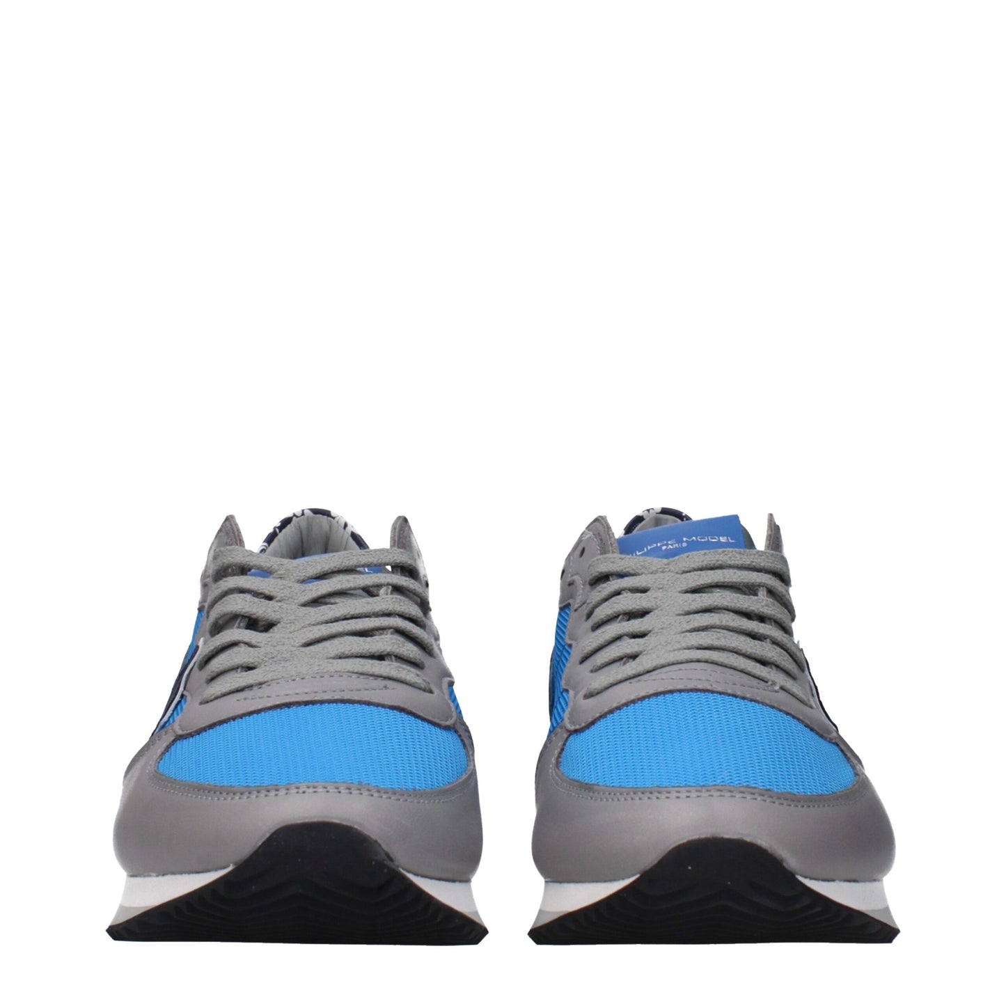 Blue Fabric Low Tops