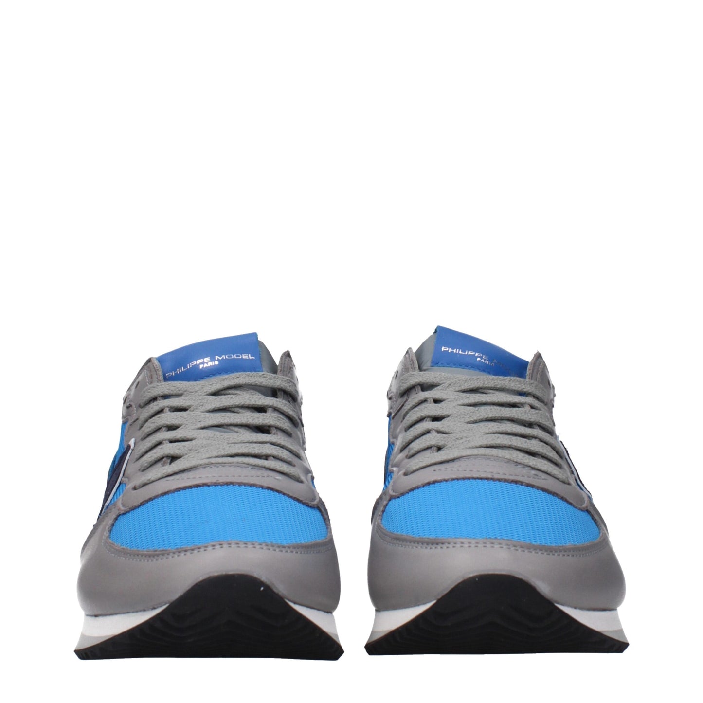 Blue Fabric Low Tops