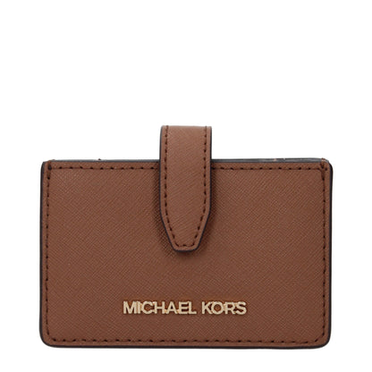 Brown Leather Cardholders
