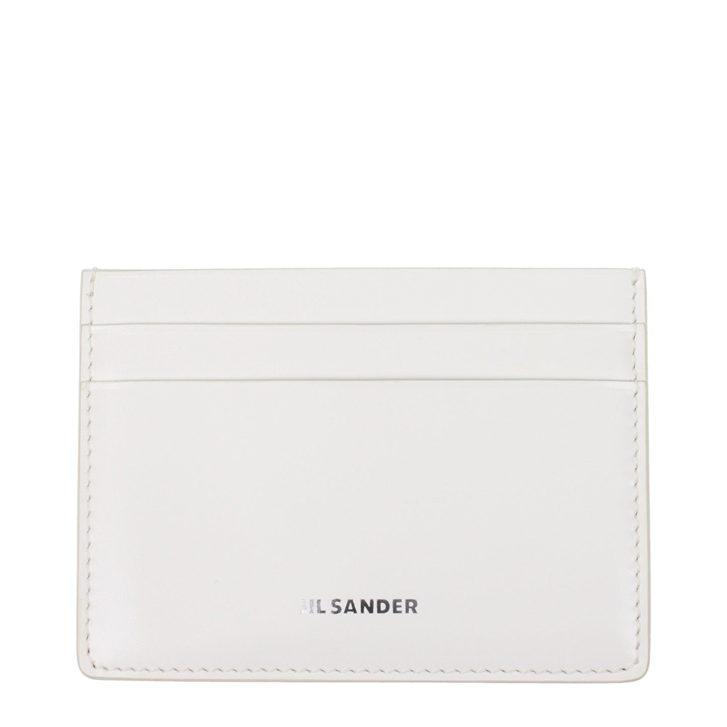 White Leather Cardholders